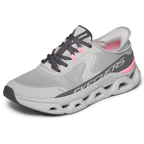 Offerta a tempo: Skechers Donna Glide-Step Altus Slip-In ALLENATRICE, Gray Synthetic/Mesh/Pink Trim, 38.5 EU - 25% da 114.95 € a 86.10 €