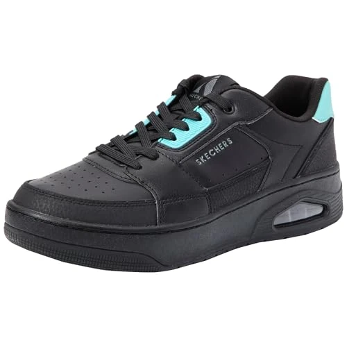 Limited-time offer: Skechers Womens UNO Court COURTED Style Black from 74.00 GBP to 44.25 GBP (save 40%)