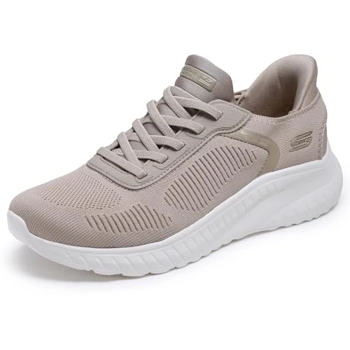 Oferta limitada: Skechers Bobs Squad Chaos, Zapatillas para Mujer, Taupe, 38.5 EU de 79.95 € a 72.27 € (ahorro 10%)