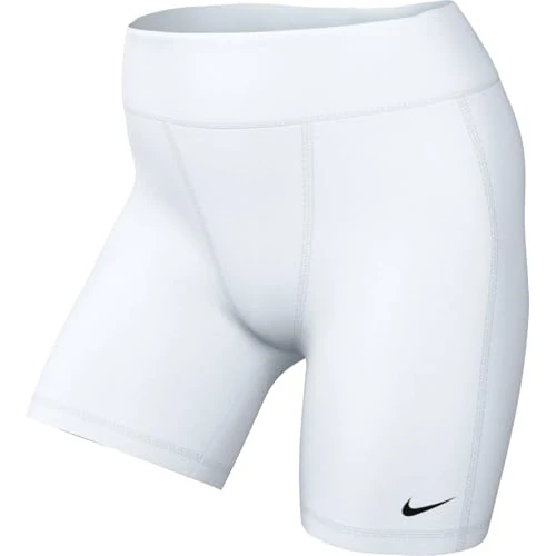 Offre limitée : Nike Short W NP Lpp 15,2 cm Mid Thigh Length Tight, Blanc/Noir, s Femme de 34.99 € à 34.99 € (0.00% de remise)