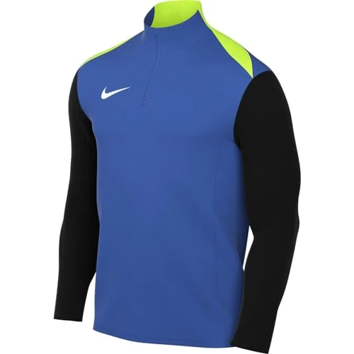 Nike FD7667-463 Dri-FIT Academy Pro 24 Drill Top K Sweatshirt Hombre Royal Blue/Black/Volt/White Tamaño S