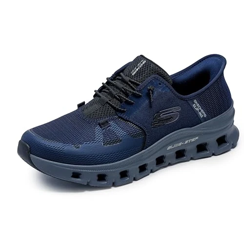 Offerta a tempo: Skechers Glide-Step PRO, Scarpe da Ginnastica Uomo, Marina Militare, 44 EU - 43% da 159.00 € a 89.87 €