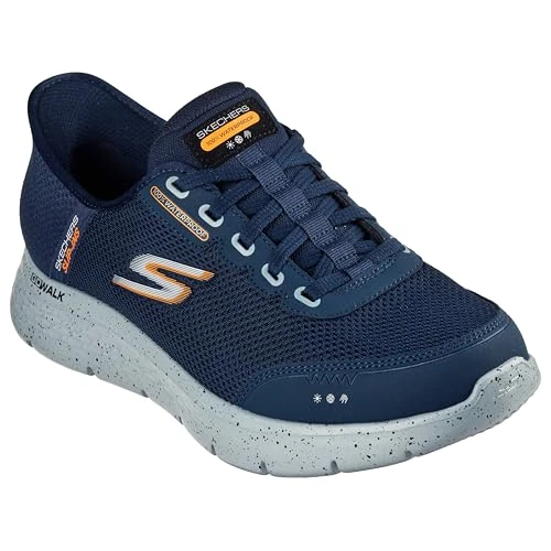 Skechers Go Walk Flex Herren Turnschuhe, Tela Azul Marino., 42 EU