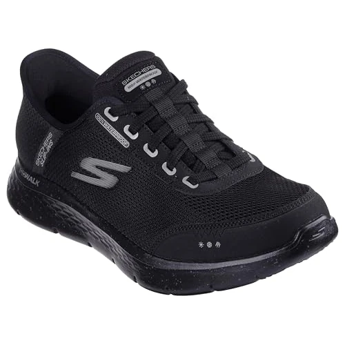Offerta a tempo: Skechers Go Walk Flex, Scarpe da Ginnastica Uomo, Nero E Bianco, 45 EU - 43% da 109.95 € a 62.99 €