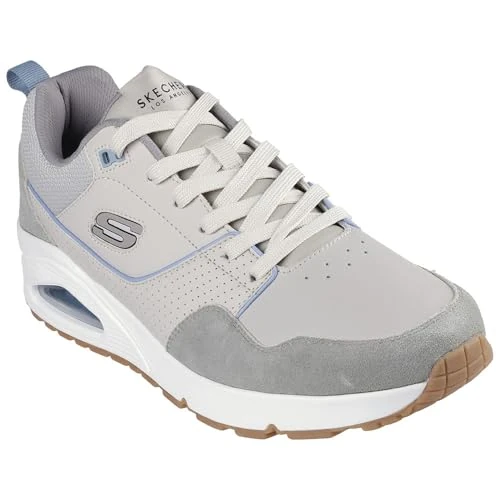 Limitiertes Angebot: Skechers Men's UNO Retro One Trainers, Natur, 41 EU von 94.95 EUR auf 84.92 EUR (Spare 11%)