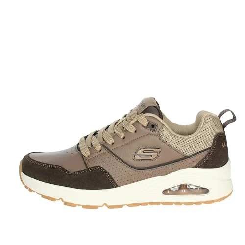 Skechers Homme Uno Retro One Basket, Marron, 41 EU