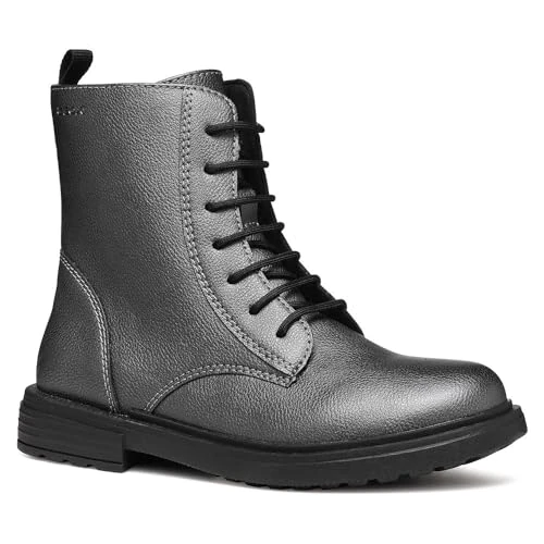 Oferta limitada: Geox J Eclair Girl D, Botín, Gun, 32 EU de 38.77 EUR a 38.77 EUR (ahorro 0%)