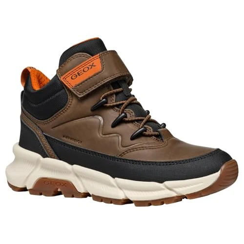 Oferta limitada: Geox J FLEXYPER Plus Boy, Botín, Brown Cotto/Black, 31 EU de 72.93 EUR a 72.93 EUR (ahorro 0%)