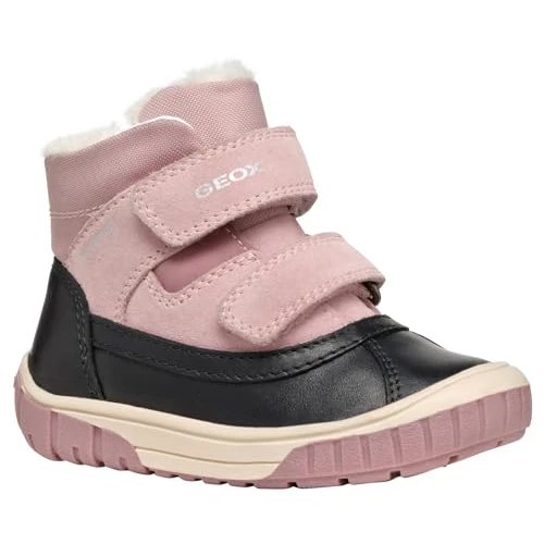 Offerta a tempo: Geox B OMAR GIRL WPF C - Stivaletto, BLACK/ROSE, - 58% da 69.90 € a 29.49 €