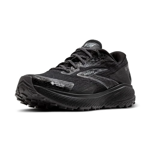Brooks Męskie Divide 5 Gtx Buty do biegania Black/Alloy/Primer Grey 41