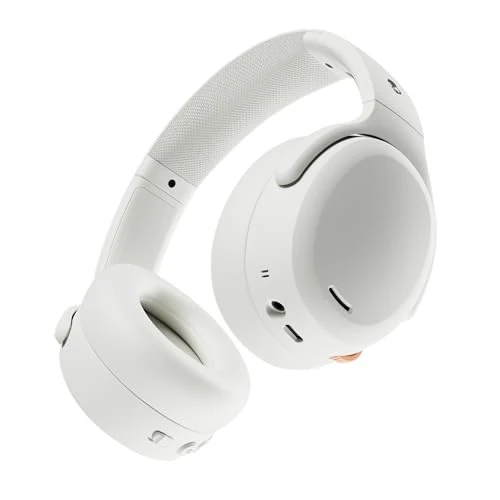 Offre limitée : Skullcandy Crusher ANC 2 Casque Circum-Auriculaire Bluetooth sans Fil, Basses Multisensorielles, Suppression Active du Bruit, 60 Heures d’Autonomie - Blanc de 229.99 € à 119.99 € (48% de remise)