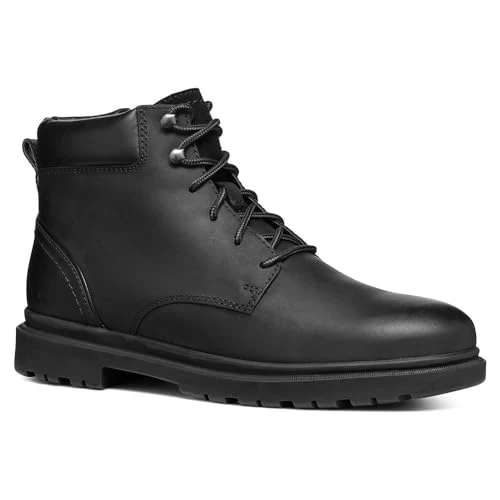 Offre limitée : Geox Bottines U Andalo C pour Homme, Noir, 42 EU de 129.90 € à 82.96 € (36% de remise)