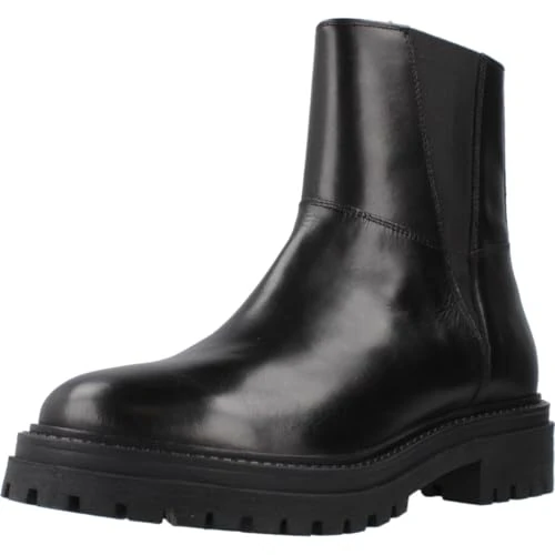 Offerta a tempo: Geox D Iridea C, Stivale alla Caviglia Donna, Nero, 36 EU - 43% da 129.90 € a 74.01 €