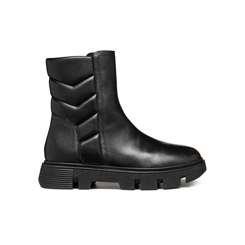 Offerta a tempo: Geox Women's D Vilde B Ankle Boot, Nero, 37 EU - 47% da 149.90 € a 79.99 €