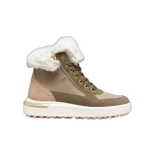 Geox Damskie sztyblety D Dalyla B ABX A, Piżmo Off White, 39 EU