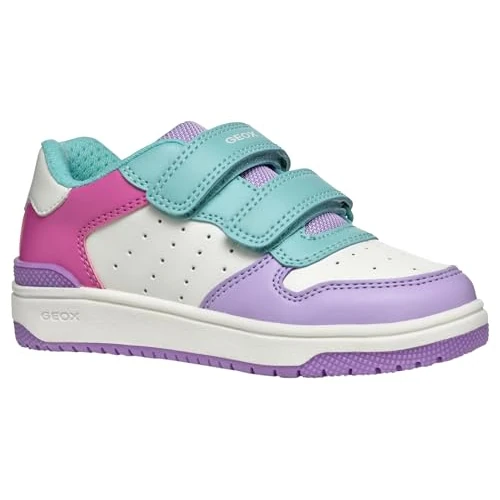 Geox J WASHIBA Girl B - Scarpe da Ginnastica,
