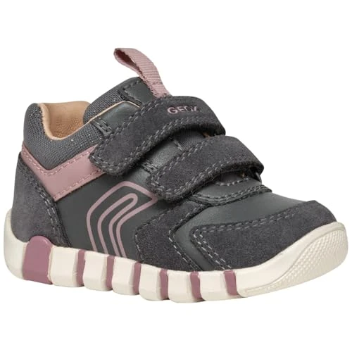 Tijdelijke aanbieding: SNEAKERS BAMBINA - GEOX - B3558C 05422, ROSA/AVORIO, 24 van 54.90 EUR naar 35.68 EUR (korting 35%)