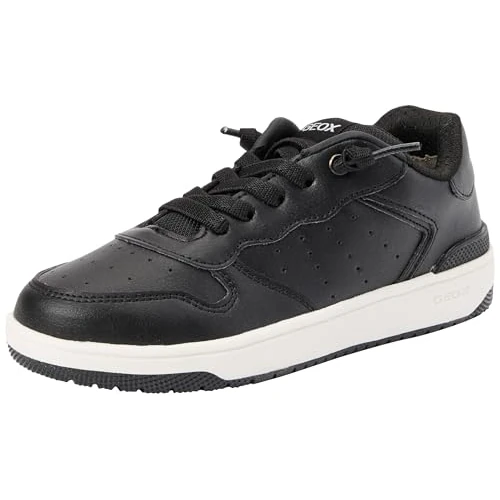 Offre limitée : Geox J WASHIBA Boy B Basket, Noir, 26 EU de 35.93 € à 35.93 € (0.00% de remise)