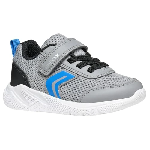 Limitiertes Angebot: Geox Baby B SPRINTYE Boy Low Easy Entry Grey/Black 20_EU von 32.84 EUR auf 32.84 EUR (Spare 0%)