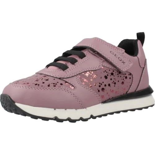 Oferta limitada: Geox J FASTICS Girl B, Zapatillas, Pink, 28 EU de 55.00 EUR a 39.00 EUR (ahorro 29%)