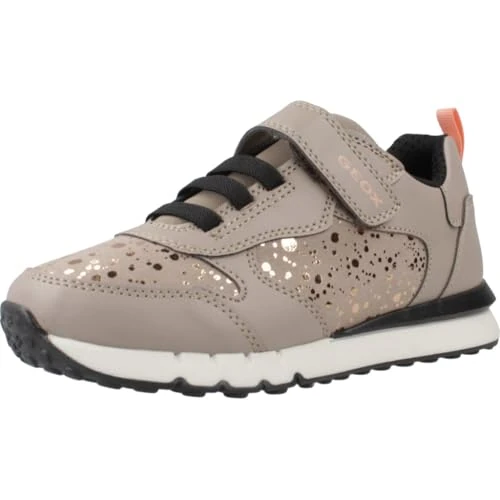 Limited-time offer: Geox J FASTICS Girl B Sneaker, Beige, 1 UK from 39.19 GBP to 39.19 GBP (save 0%)