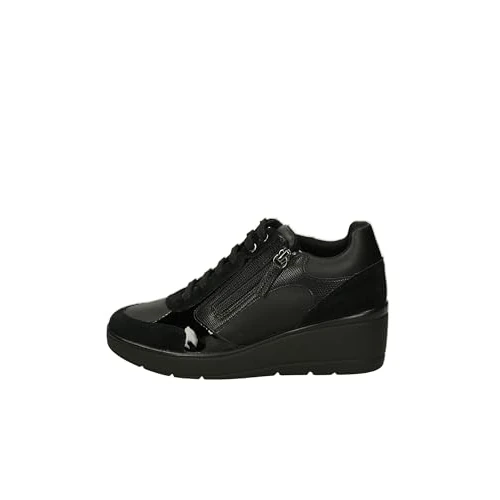 Offerta a tempo: Geox D Ilde C, Scarpe da Ginnastica Donna, Nero, 42 EU - 31% da 119.90 € a 82.85 €