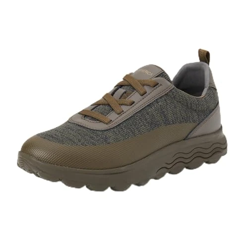 Geox U Spherica A, Zapatillas para Hombre, Lt Olive, 42 EU