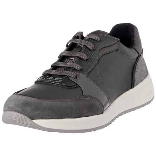 Geox - D BULMYA A, Zapatillas, DK Grey/Gun,
