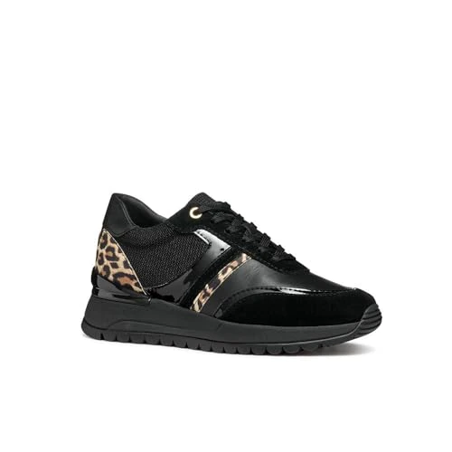 Offerta a tempo: Geox D Desya A, Scarpe da Ginnastica Donna, Blk Antelope, 37 EU - 47% da 139.90 € a 73.95 €