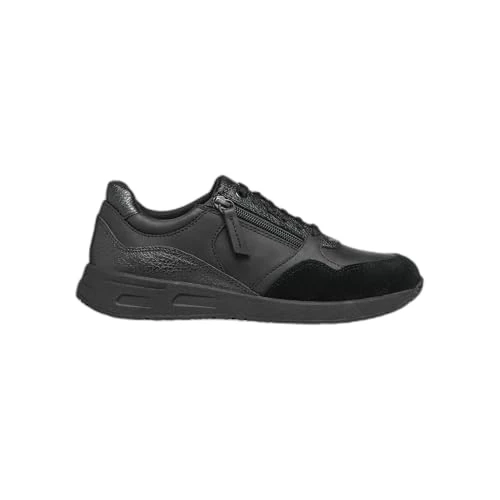 Geox Scarpe da Ginnastica da Donna D Bulmya B, Nero, 41 EU