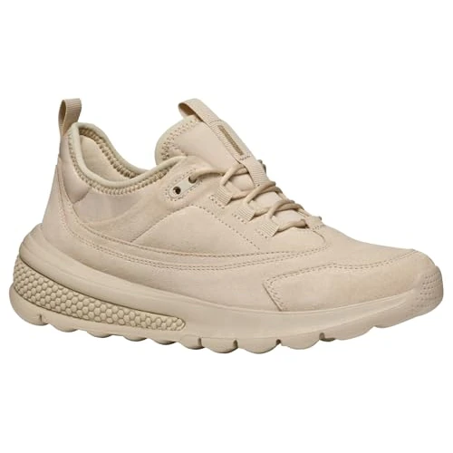 Oferta limitada: Geox D Spherica Actif A, Zapatillas Mujer, Lt Taupe, 37 EU de 66.56 EUR a 66.56 EUR (ahorro 0%)