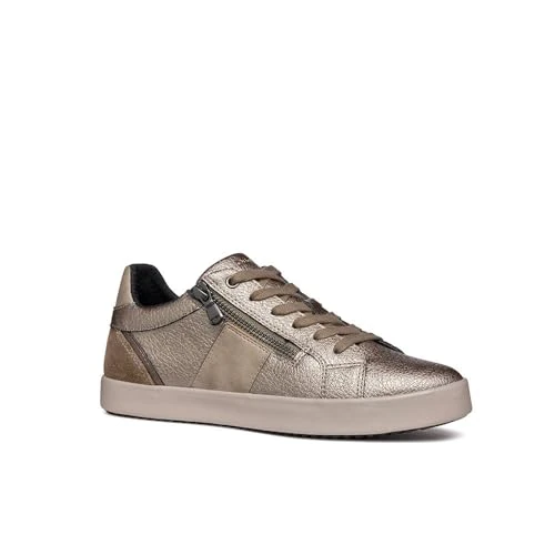 Offerta a tempo: Geox Women's D Blomiee E Sneaker, Tortora, 36 EU - 46% da 99.90 € a 54.02 €