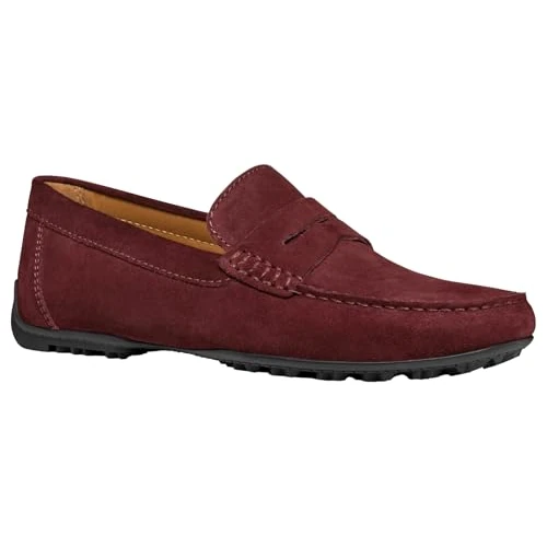Offre limitee: Geox Moccasin U Kosmopolis + Grip Moccasin pour Homme, vin, 41.5 EU de 119.90 EUR a 119.90 EUR (economie 0%)
