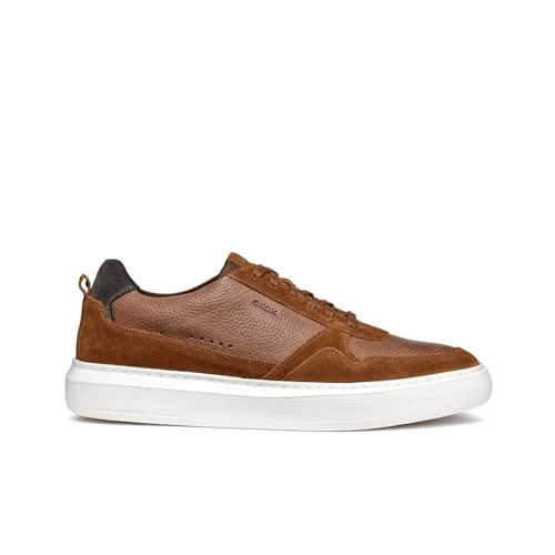 Geox Tenis U Deiven A para Hombre, Browncotto, 39 EU
