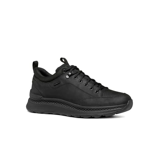 Geox U Spherica Actif X2 Baskets Homme, Noir, 45 EU