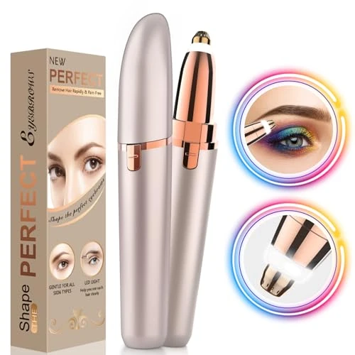 Wenkbrauw-epilator voor dames, epilator voor gezicht, vrouwen, wenkbrauwscheerapparaat voor wenkbrauwen, dames, ontharing, gezicht, dames