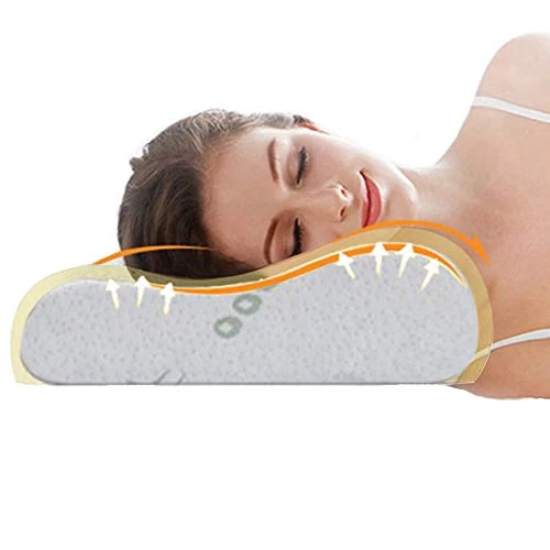 Ecosafeter 2025 nieuwe upgrade memory foam kussen orthopedisch neksteunkussen voor zij- en rugslapers bamboe hoes ergonomisch nekkussen voor cervicale wervelkolom