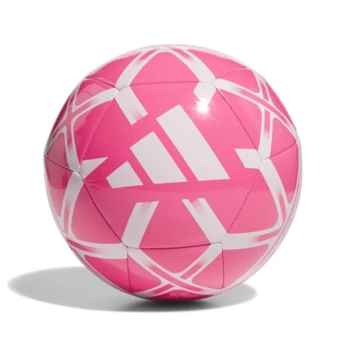 Limited-time offer: adidas Unisex Starlancer Club Ball, solar pink/white, 5 from 25.01 £ to 9.99 £ (save 60.06%)