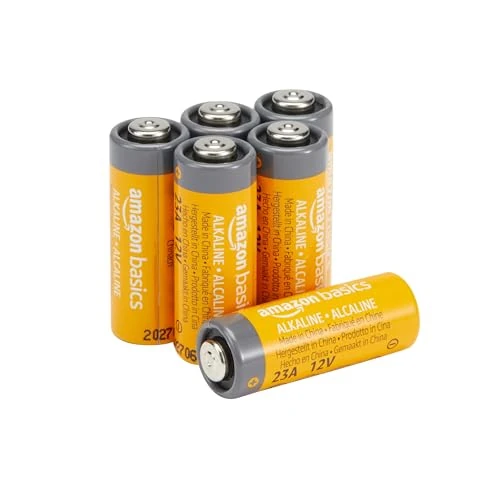 Oferta limitada: Amazon Basics - Paquete de 6 pilas alcalinas 23A de larga duración, 12 voltios de 6.58 € a 4.63 € (ahorro 30%)