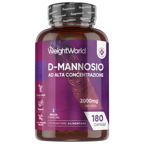 Limited offer: D-Mannose 2000mg - 180 Capsules - 2 Months Supply - Vegan-Friendly, Non-GMO & GMP-Approved - Split & Pour D Mannose Powder Capsules - Unflavoured, Easy to Swallow & Magnesium Stearate-Free from 15.99 EUR to 15.99 EUR (save 0%)