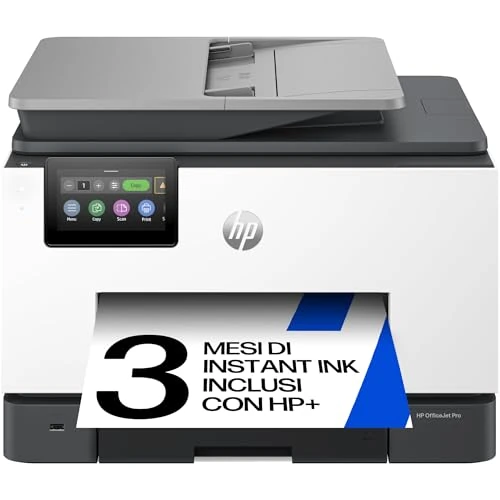 Offerta a tempo: HP OfficeJet Pro 9132e 404M5B, Stampante Multifunzione a Getto d'Inchiostro A4 a Colori, Fronte e Retro Automatico, 25 ppm, Wi-Fi, Smart, 3 Mesi di Inchiostro Instant Ink Inclusi, Grigia - 29% da 309.90 € a 219.50 €