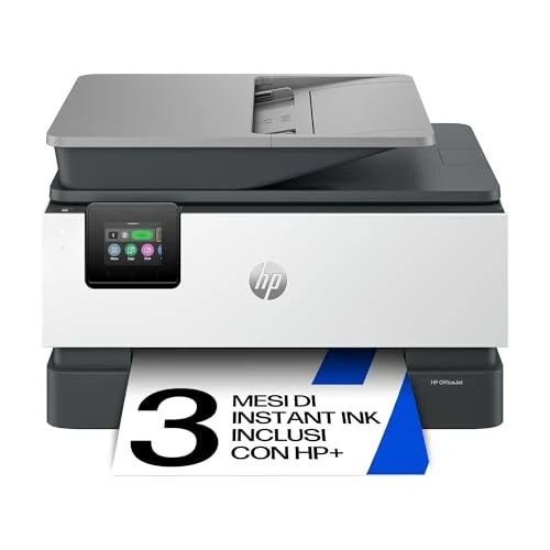 Limitiertes Angebot: HP OfficeJet Pro 9120e Multifunktionsdrucker, 6 Monate gratis drucken Instant Ink inklusive, Drucker, Scanner, Kopierer, Fax, WLAN, LAN, Duplex, Airprint, Grau-Weiß von 239.90 EUR auf 153.99 EUR (Spare 36%)