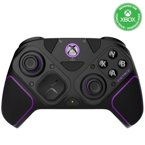 Offerta a tempo: PDP Victrix Pro BFG Wireless Controller: Black For Xbox Series X|S, Xbox One, and Windows 10/11 PC, Senza fili, Nero - 34% da 199.99 € a 132.46 €