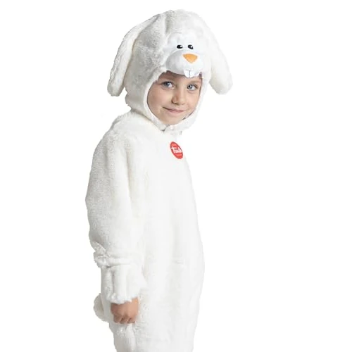 Limited-time offer: Adorable Toddler Bunny Costume: Soft Rabbit Onesie Baby Outfit with Bunny Ears, Perfect for Kids - Official Trudi Fancy Dress |Size 2-3 years from 35.20 £ to 35.20 £ (save 0.00%)