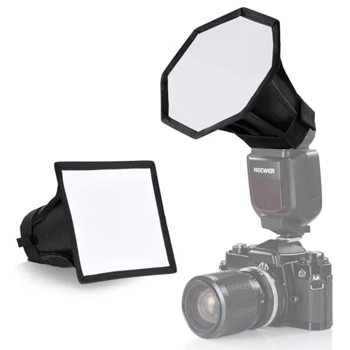 Offerta a tempo: NEEWER NS5P Upgraded Flash Diffusore Speedlight Softbox Pieghevole 2 pack - 0.00% da 27.99 € a 27.99 €