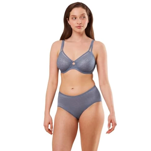 Offre limitee: Triumph Signature Sheer W01 EX Bra Femme, Cloudy Blue, 65D de 25.84 EUR a 25.84 EUR (economie 0%)