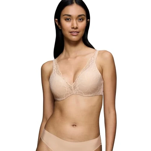 Offerta a tempo: Triumph Body Make-Up Illusion Lace WP, Reggiseno Donna, Nude Beige, 1B - 43% da 55.00 € a 31.24 €