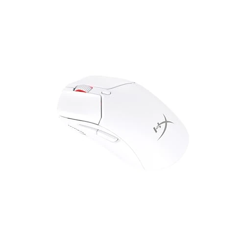 HyperX Pulsefire Haste 2 Mini bezprzewodowa mysz do gier na PC, kompaktowa, lekka, Bluetooth 2,4 GHz, biała
