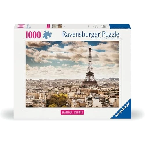 Oferta limitada: Ravensburger - Puzzle 1000 Piezas Paris | Puzzle Adultos 70x50cm | Puzzle 1000 Piezas | Rompecabezas Adultos de 16.95 € a 16.95 € (ahorro 0.00%)