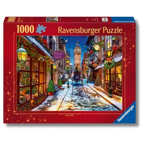 Limited-time offer: Ravensburger Christmastime 1000 piece Jigsaw Puzzle for Adults and Kids Age 12 Years Up from 14.99 GBP to 14.99 GBP (save 0%)